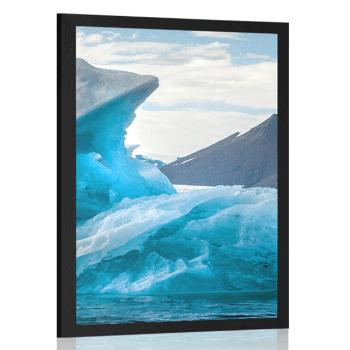 Plakat kry lodowe - 60x90 black
