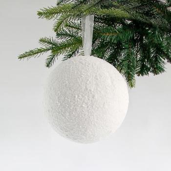 Eurolamp Ozdoba świąteczna kula śnieżna 20 cm, 1 szt.