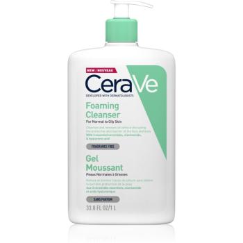 CeraVe Cleansers pieniący się żel oczyszczający do skóry normalnej i mieszanej 1000 ml