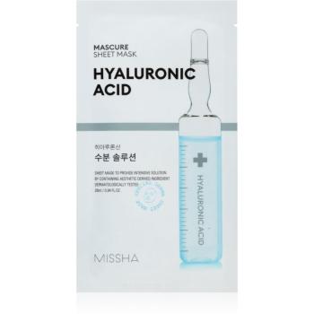 Missha Mascure Hyaluronic Acid maska nawilżająca w płacie 28 ml