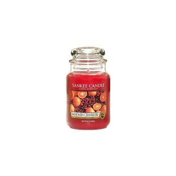 Świeczka zapachowa Yankee Candle Mandarynki z żurawiną, 110 h