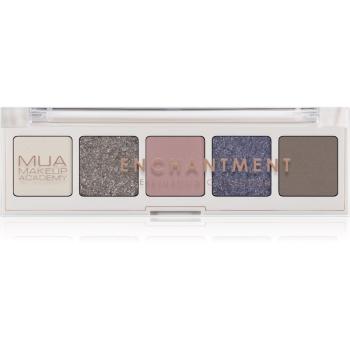 MUA Makeup Academy Professional 5 Shade Palette paleta cieni do powiek odcień Enchantment 3,8 g