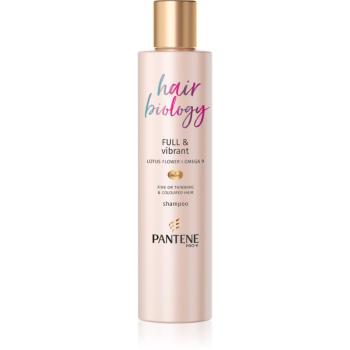 Pantene Hair Biology Full & Vibrant oczyszczający szampon odżywczy do włosów słabych 250 ml