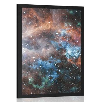 Plakat nieskończona galaktyka - 40x60 white