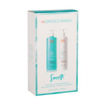 Moroccanoil Smooth zestaw Szampon 500 ml + Odżywka 500 ml dla kobiet