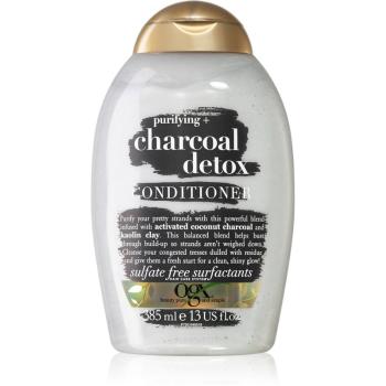 OGX Charcoal Detox odżywka oczyszczająca włosy słabe 385 ml