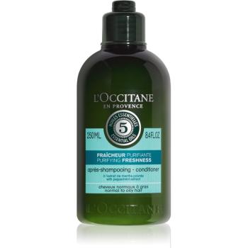 L’Occitane Aromachologie odżywka oczyszczająca do włosów normalnych i przetłuszczających się 250 ml