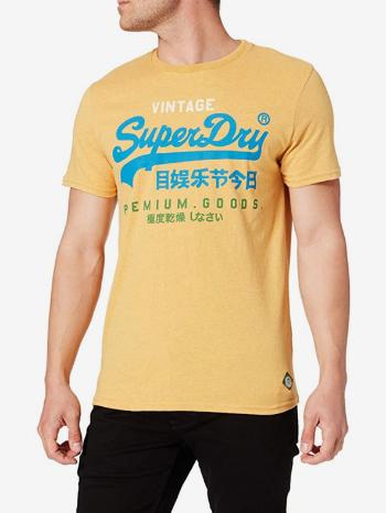 SuperDry Koszulka Żółty