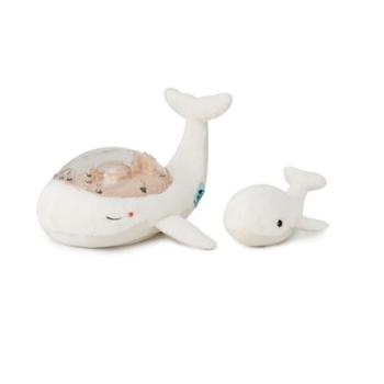 cloud-b® Tranquil rodzina wielorybów, biały
