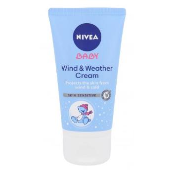 Nivea Baby Wind & Weather Cream 50 ml krem do twarzy na dzień dla dzieci