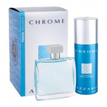 Azzaro Chrome zestaw Edt 100ml + 150ml deodorant dla mężczyzn