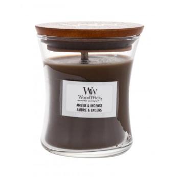 WoodWick Amber & Incense 85 g świeczka zapachowa unisex