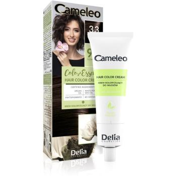 Delia Cosmetics Cameleo Color Essence farba do włosów w tubce odcień 3.3 Chocolate Brown 75 g