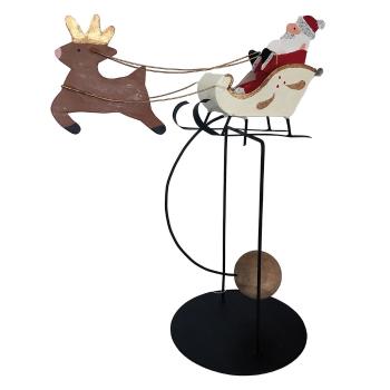 Dekoracja świąteczna Santa in Sleigh Pendulum – G-Bork