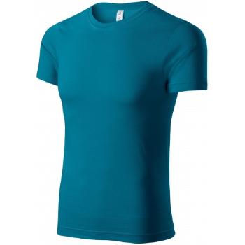 Lekka koszulka z krótkim rękawem, petrol blue, XL