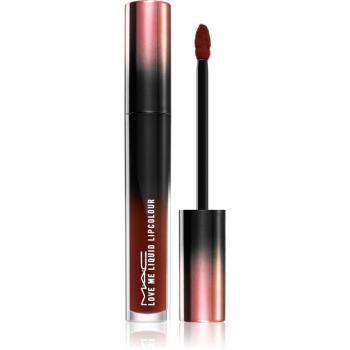 MAC Cosmetics Love Me Liquid Lipcolour kremowa szminka o satynowym wykończeniu odcień I Vote For Me 3,1 ml
