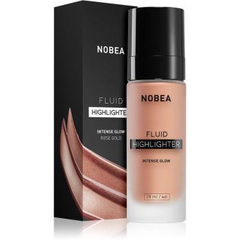 NOBEA Day-to-Day Fluid Highlighter płynny rozjaśniacz odcień 02 Rose gold 28 ml