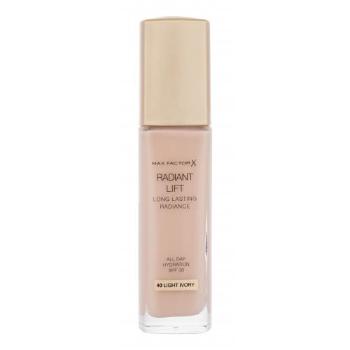 Max Factor Radiant Lift SPF30 30 ml podkład dla kobiet 40 Light Ivory