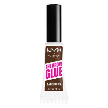 NYX Professional Makeup The Brow Glue Instant Brow Styler 5 g żel i pomada do brwi dla kobiet 04 Dark Brown