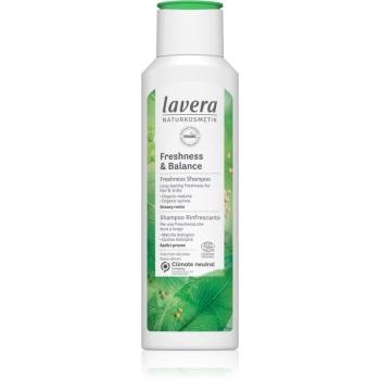 Lavera Freshness & Balance orzeźwiający szampon do przetłuszczających się włosów i skóry głowy 250 ml