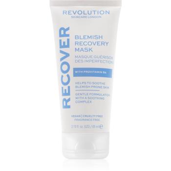 Revolution Skincare Blemish Recover maseczka odmładzająca na noc do skóry z problemami 65 ml