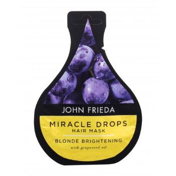 John Frieda Miracle Drops Blonde Brightening 25 ml maska do włosów dla kobiet