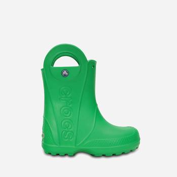 Kalosze dziecięce Crocs Handle It Rain Boot Kids 12803 GRASS GREEN