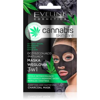 Eveline Cosmetics Cannabis maska oczyszczjąca z glinki 7 ml