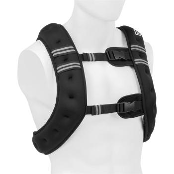 Capital Sports X-Vest, kamizelka obciążeniowa, 10 kg, neopren/nylon, 2 paski na piersi, czarna