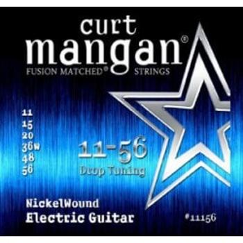 Curt Mangan 11-56 Nickel Wound Drop Tuning 11156 Struny Do Gitary Elektrycznej