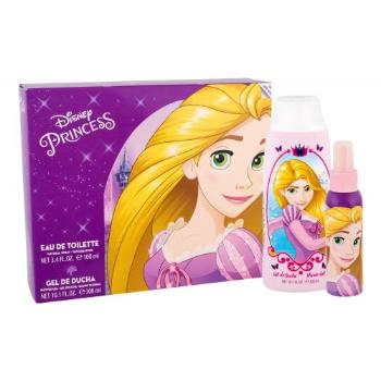 Disney Princess Rapunzel zestaw Edt 100 ml + Żel pod prysznic 300 ml dla dzieci Uszkodzone pudełko