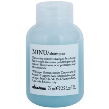 Davines Essential Haircare MINU Shampoo szampon ochronny do włosów farbowanych 75 ml
