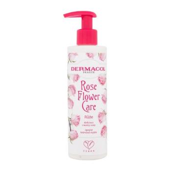 Dermacol Rose Flower Care Creamy Soap 250 ml mydło w płynie dla kobiet