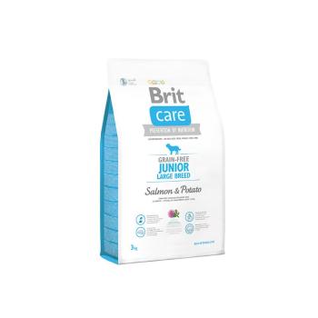 BRIT Care Grain-free Junior Large Breed karma sucha z łososiem 3 kg