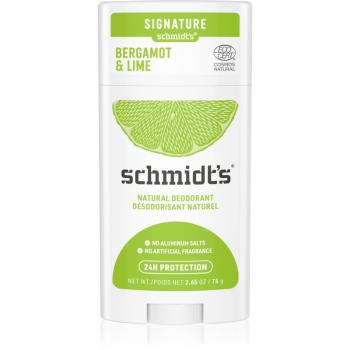Schmidt's Bergamot + Lime dezodorant w sztyfcie relaunch 75 g