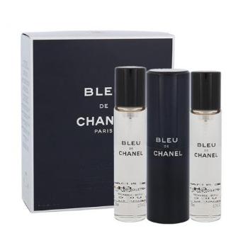 Chanel Bleu de Chanel 3x 20ml 20 ml woda toaletowa dla mężczyzn Uszkodzone pudełko