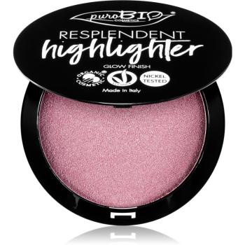 puroBIO Cosmetics Resplendent Highlighter kremowy rozjaśniacz odcień 02 Pink 9 g