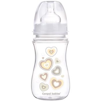 canpol babies Newborn Baby butelka dla noworodka i niemowlęcia 3m+ Beige 240 ml