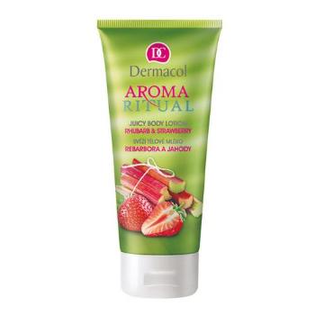 Dermacol Aroma Ritual Rhubarb & Strawberry 200 ml mleczko do ciała dla kobiet