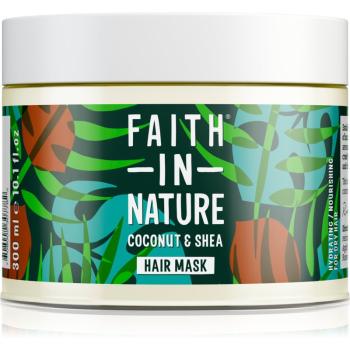 Faith In Nature Coconut & Shea maseczka nawilżająca do włosów suchych i zniszczonych 300 ml