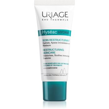 Uriage Hyséac Hydra Restructuring Skincare krem regenerujący i nawilżający do skóry wysuszonej i podrażnionej leczeniem trądziku 40 ml