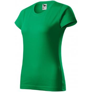 Prosta koszulka damska, zielona trawa, XL