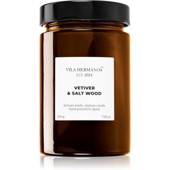 Vila Hermanos Apothecary Vetiver & Salt Wood świeczka zapachowa 225 g