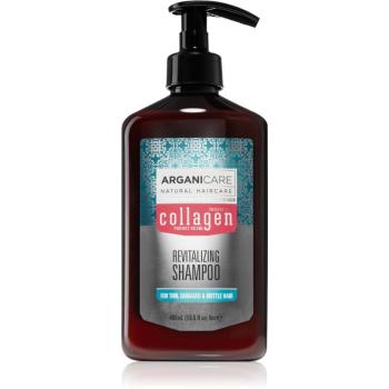 Arganicare Collagen szampon rewitalizujący przywracający włosom blask 400 ml