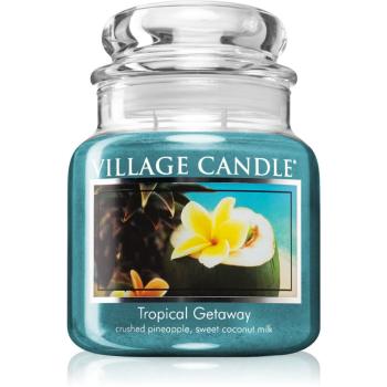 Village Candle Tropical Gateway świeczka zapachowa (Glass Lid) 390 g