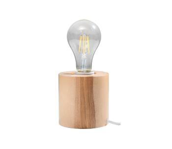 Lampa stołowa SALGADO 1xE27/60W/230V drewno