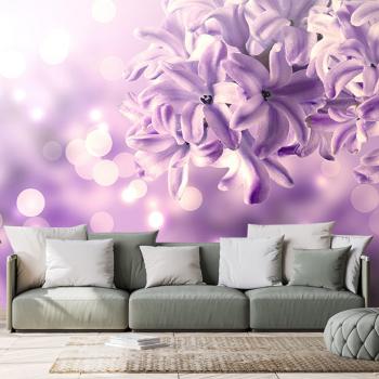 Samoprzylepna tapeta fioletowy kwiat bzu - 225x150