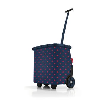 reisenthel ® carrycruiser wózek na zakupy frame mixed dots czerwony