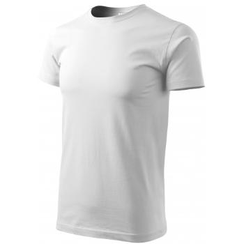 Koszulka unisex o wyższej gramaturze, biały, XL