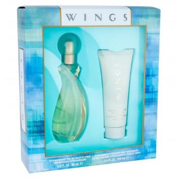 Giorgio Beverly Hills Wings zestaw Edt 90 ml + Mleczko do ciała 100 ml dla kobiet